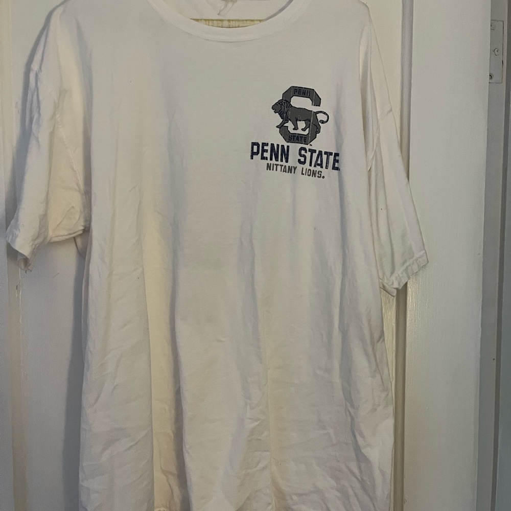 Source Unknown White Penn State Tee